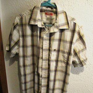 Mossimo short sleeved button down size medium